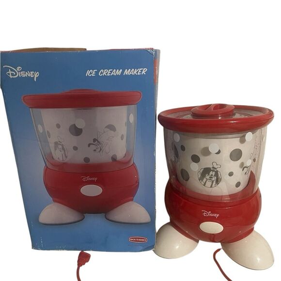 Disney Ice Cream Maker Back to Basics -- Enjoy Delicious Soft Serve - Picture 1 of 15